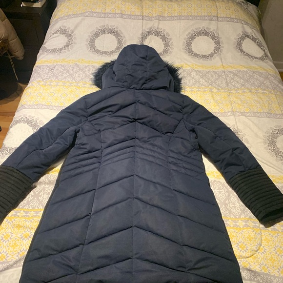 Long hooded oxford parka - Picture 7 of 8